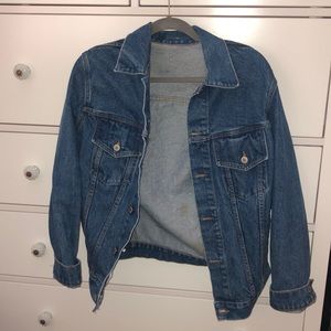 brandy melville oversized jean jacket